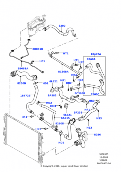 LR006165-HOSE GEN Z17 12 – Rostock Auto Spare Parts
