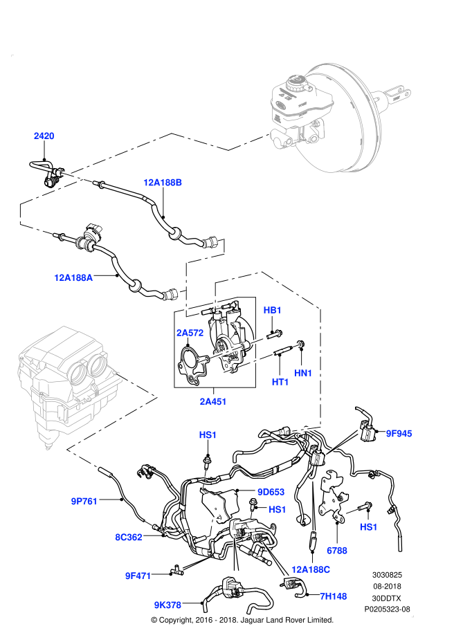 LR076235 LAND ROVER SOLENOID TURBO CONTROL Rostock Auto Spare Parts